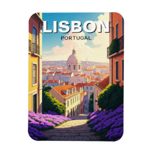 Ímã Lisboa Portugal Viagem Alfama Panteão Nacional
