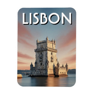 Ímã Lisboa Portugal Viagem Torre de Belém