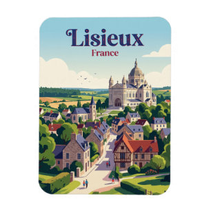 Ímã Lisieux, Normandia, França