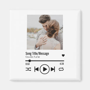 Imã Lista de Reprodução Personalizada de Música Fot
