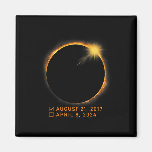 Imã Lista de verificação do Eclipse Total Eclipse Sola