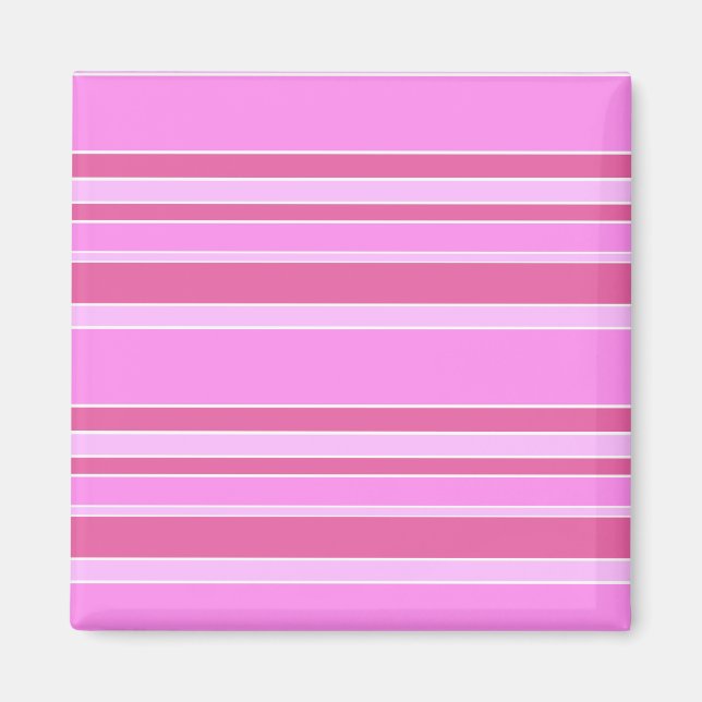 Imã Listras cor-de-rosa (Frente)