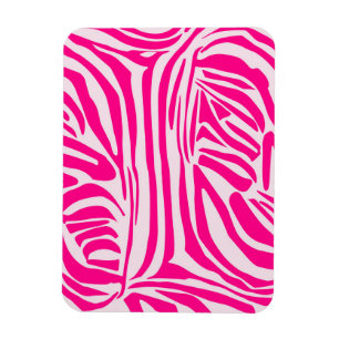 Ímã Listras de zebra rosa
