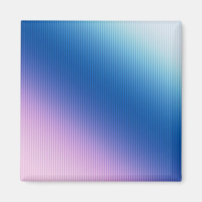 Imã listras, ombre, gradiente rosa (Frente)