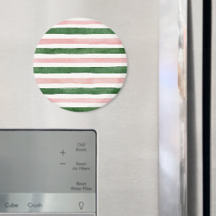 Imã Listras Rosa Verde