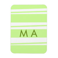 listras verde neon padrão grego monograma letra