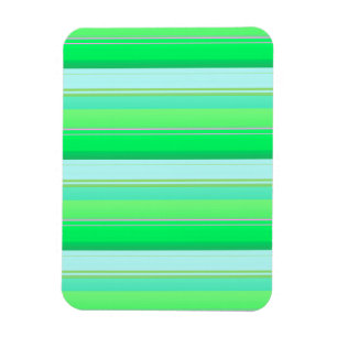 Ímã Listras verdes aqua fofas