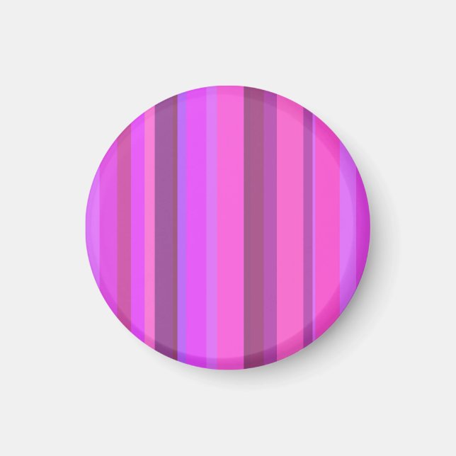 Imã Listras verticais rosa (Frente)