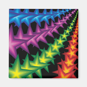 Imã listras vívidas