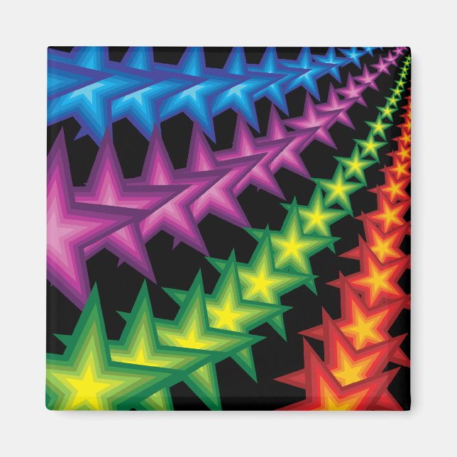 Imã listras vívidas (Frente)