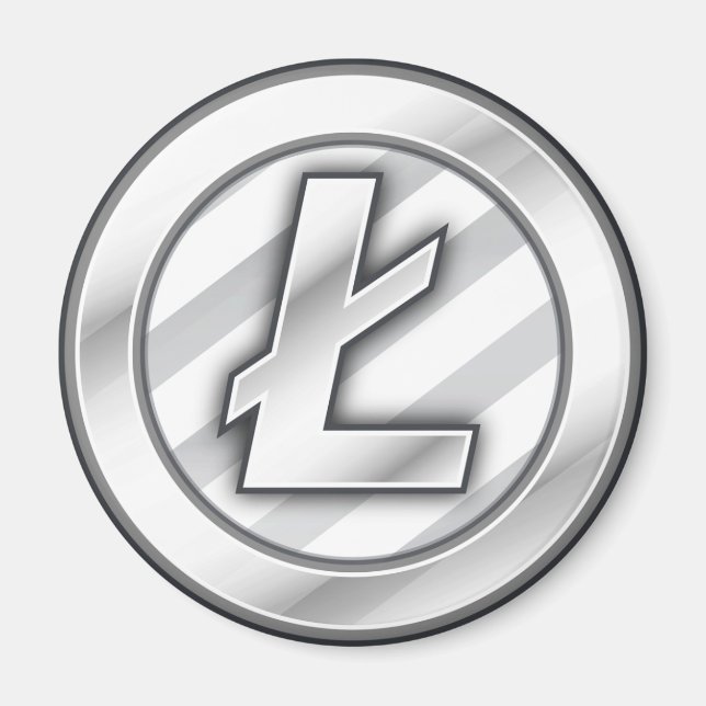 Imã Litecoin Magnet (Frente)