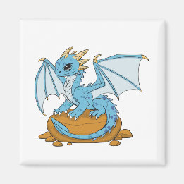 Imã Little Blue Dragon