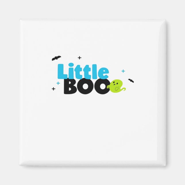Imã Little Boo Funny Retro (Frente)