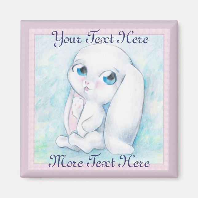 Imã Little Bunny Magnet (Frente)