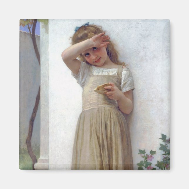 Imã Little Girl, Bouguereau (Frente)