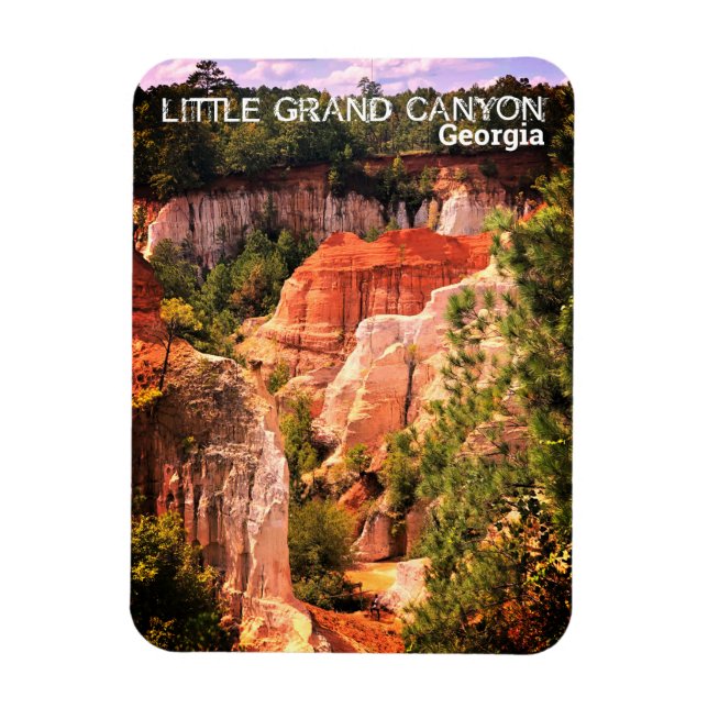 Ímã Little Grand Canyon, Geórgia (Vertical)