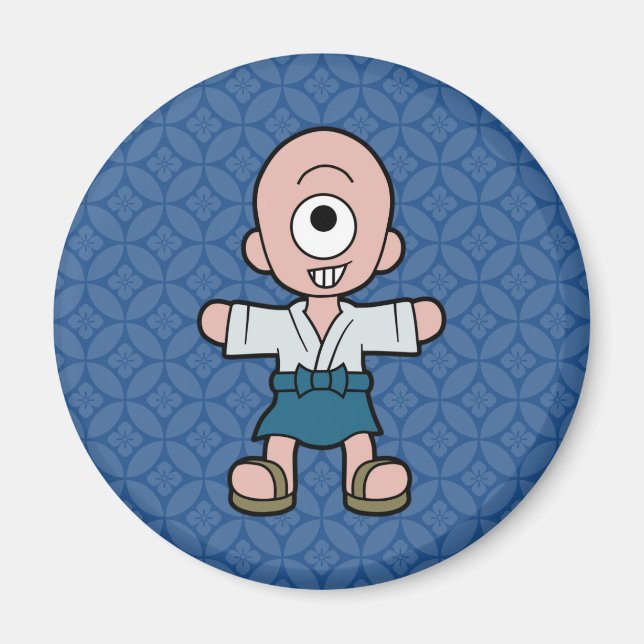 Imã Little Hitotsume-kozo Yokai (Frente)