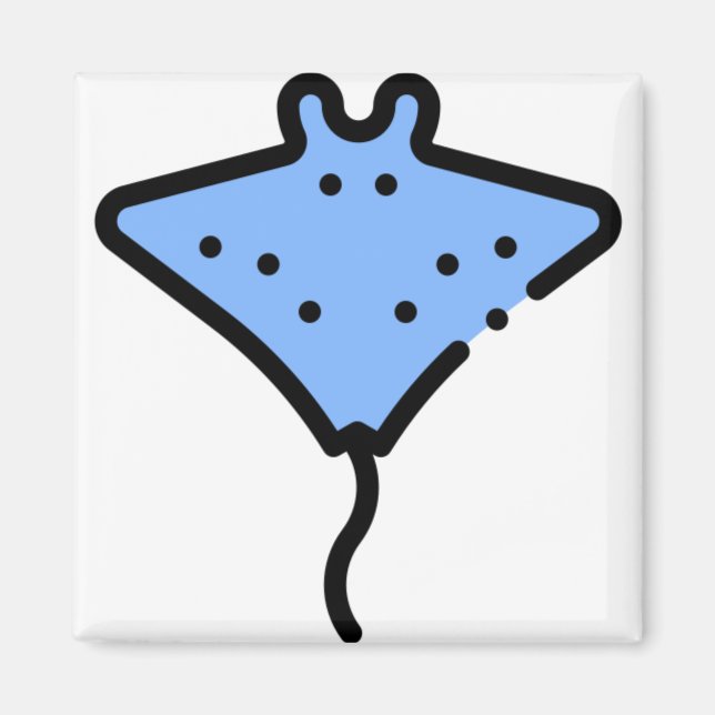Imã Little Manta Ray (Frente)