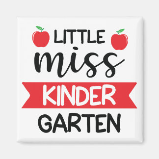 Imã Little Miss Kindergarten