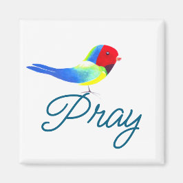 Imã Little Prayer Bird
