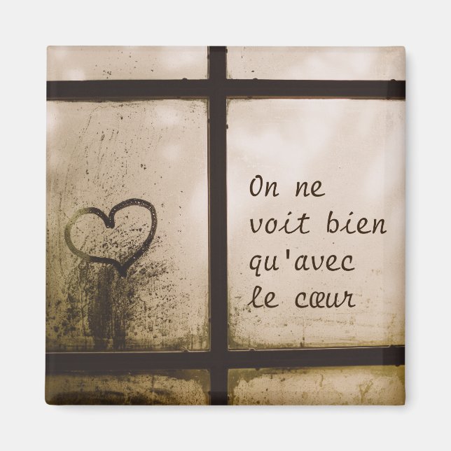 Imã Little Prince citação (Frente)