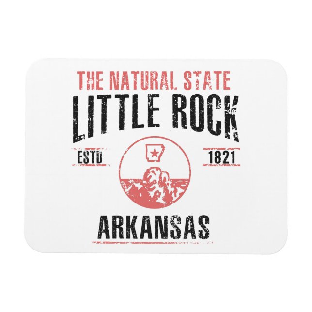Ímã Little Rock (Horizontal)