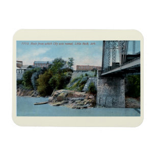 Ímã Little Rock Arkansas, Historico, Vintage
