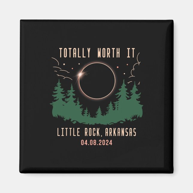 Imã Little Rock Arkansas Totalmente Valente A Pena 202 (Frente)