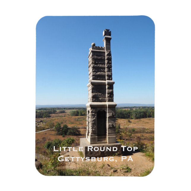 Ímã Little Round Top em Gettysburg PA (Vertical)
