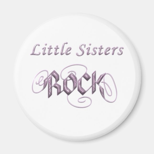 Imã Little Sisters Rock (Frente)