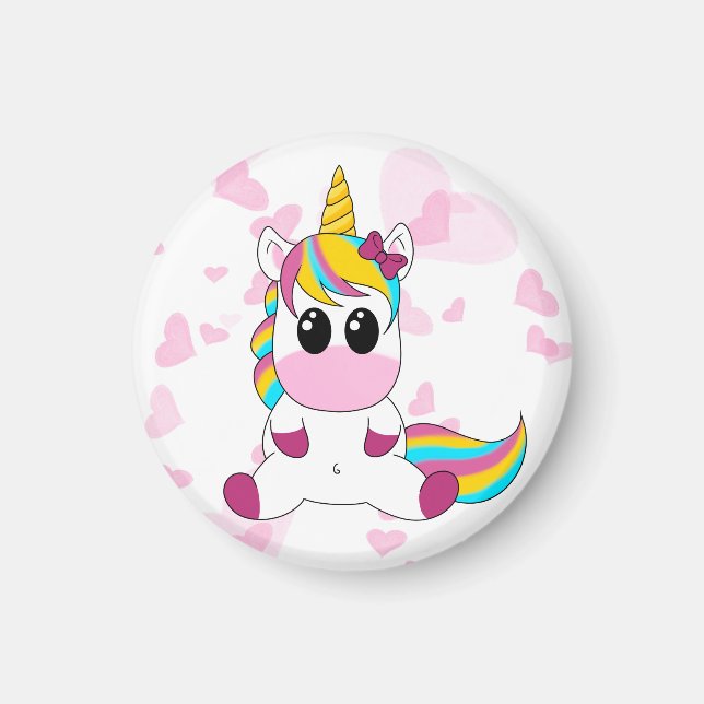 Imã Little Unicorn (Frente)