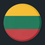 Imã Lituânia<br><div class="desc">Bandeira da Lituânia. A bandeira da Lituânia é constituída por um tricolor horizontal de amarelo, verde e vermelho. Foi adotada em 20 de março de 1989, quase dois anos antes do restabelecimento da independência da Lituânia após o fim da União Soviética. Antes da sua readoção, a bandeira tinha sido utilizada...</div>