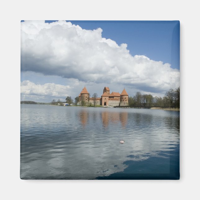 Imã Lituânia, Trakai. Castelo da Ilha (Frente)
