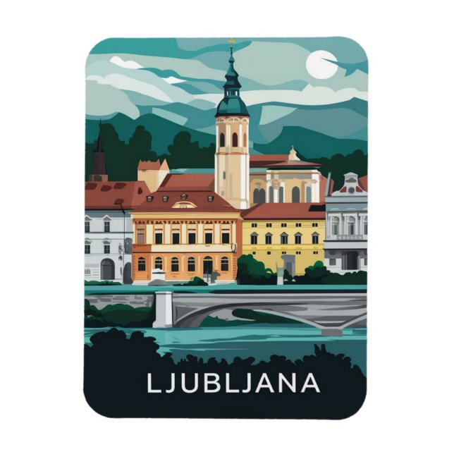 Ímã Liubliana, Eslovênia (Vertical)