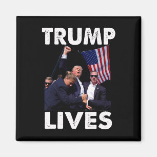 Imã Live Donald Trump Mug Shot - Nunca rendam