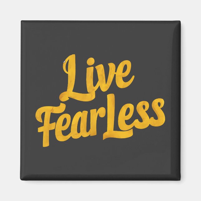 Imã Live Fearless - Motivation (Frente)