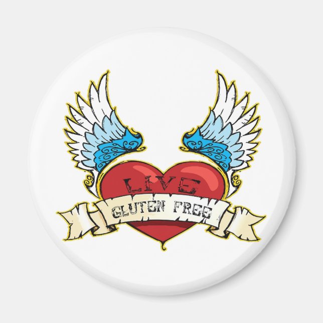 Imã Live Gluten Free (Frente)
