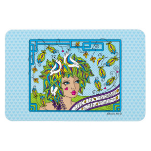 Ímã Live In Harmony_Flexible Magnet 6"x4"