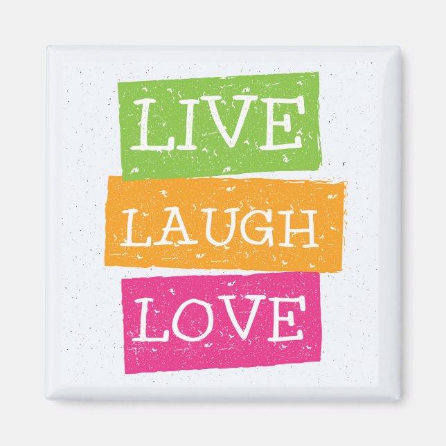 Imã Live Laugh Love 2 (Frente)