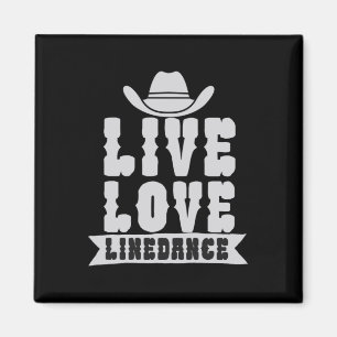 Imã Live Love Linedance