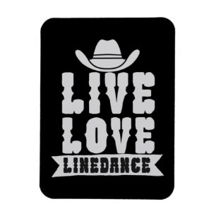 Ímã Live Love Linedance