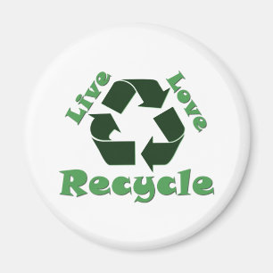 Imã Live Love Reciclar