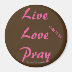 Imã Live Love Reze Christian