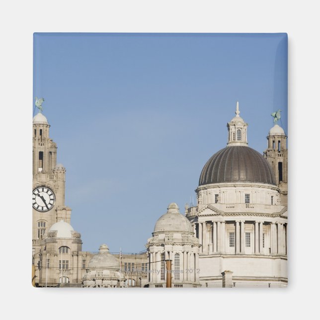 Imã Liver Building, Liverpool, Inglaterra (Frente)