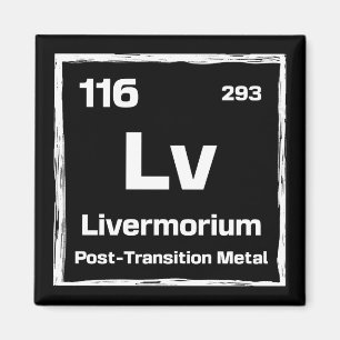 Imã Livermório (Lv) - Tabela Periódica dos Elementos