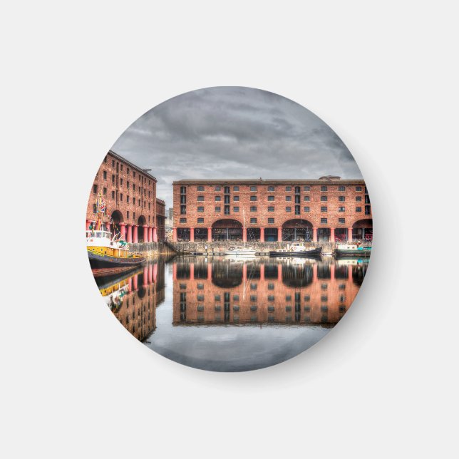 Imã Liverpool Albert Dock (Frente)