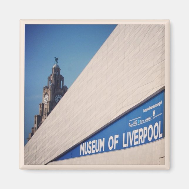 Imã Liverpool Magnet (Frente)