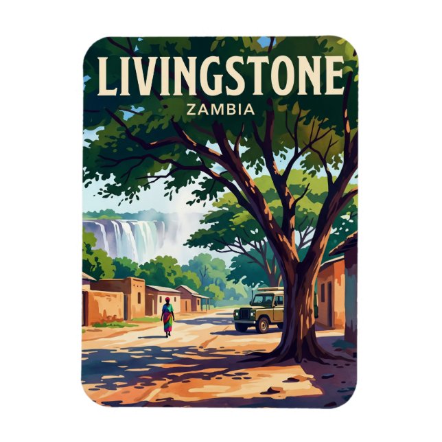 Ímã Livingstone, Zâmbia Zâmbia (Vertical)