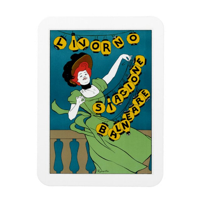 Ímã Livorno ~ Stagione Balneare (Vertical)