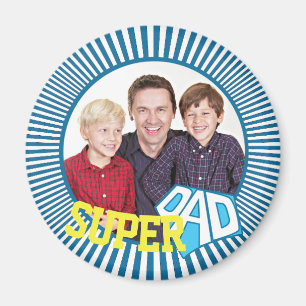 Imã Livro de banda desenhada personalizado do Super Pa